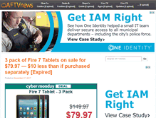 Tablet Screenshot of aftvnews.com